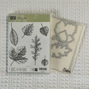 Stampin Up! Vintage Leaves & dies